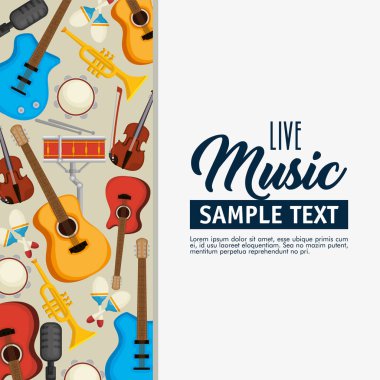 müzik aletleri Icons set