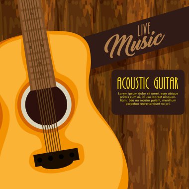 Gitar Akustik enstrüman etiket