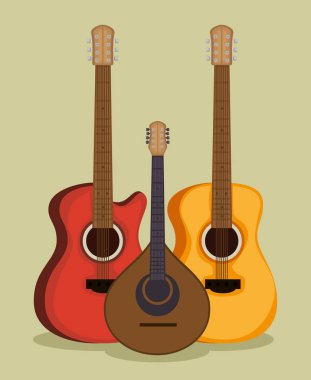 müzik aletleri Icons set