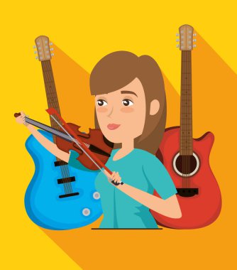 müzisyen kadın konser