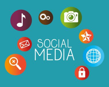 Sosyal Medya Icons set