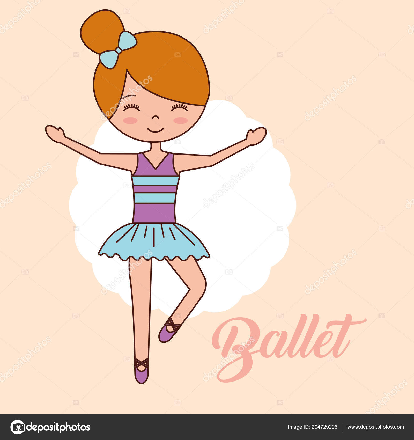 Caricatura Digital Cartoon Foto Desenho Aniversario Bale No Elo7 Desenho De Linha Continuo Ilustracao Mostra Uma Bailarina Em