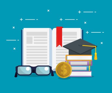 Hatta eğitim Icons set