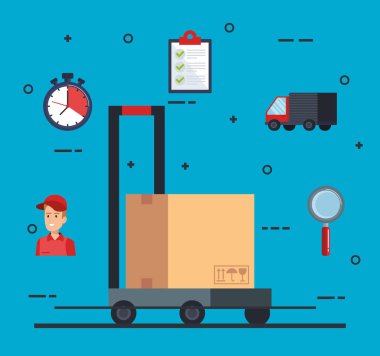 kutusu teslim service simgesini