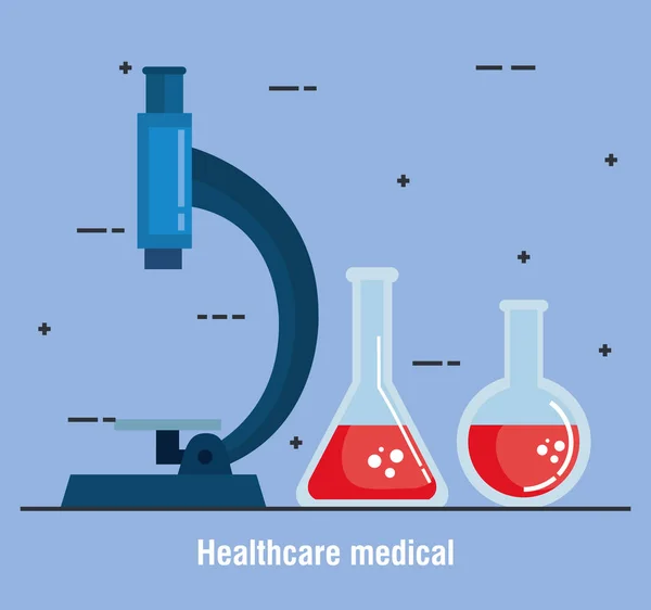 Soins de santé ensemble médical icônes — Image vectorielle