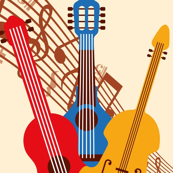 Jazz festival poster — Stock Vector