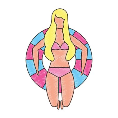 float mayoyla kadınla