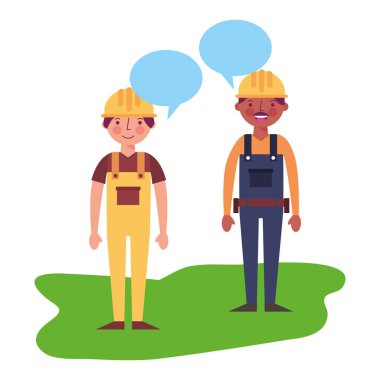 konuşurken tulum işçi İnşaat