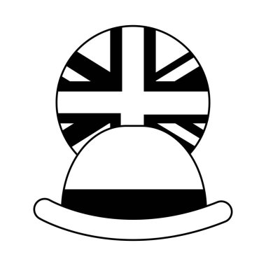 Büyük Britanya'nın otobüs simge ile göster