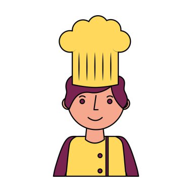 Restoran şefi avatar karakter