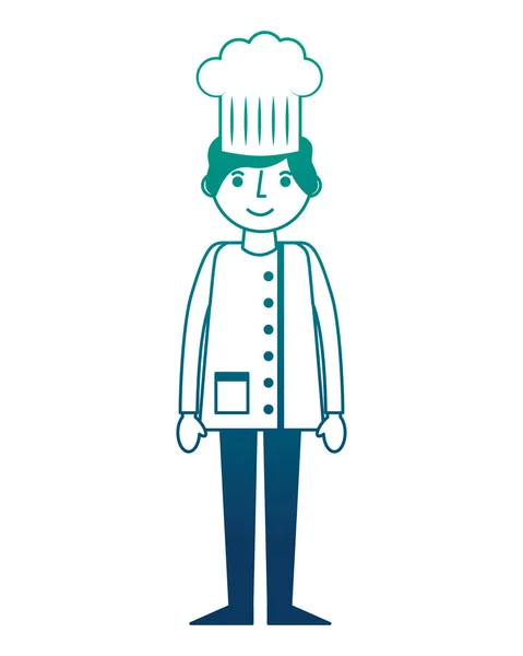 Restaurant chef-kok avatar karakter — Stockvector