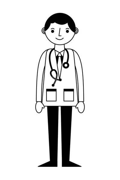 ตัวละครอวตารแพทย์ — ภาพเวกเตอร์สต็อก