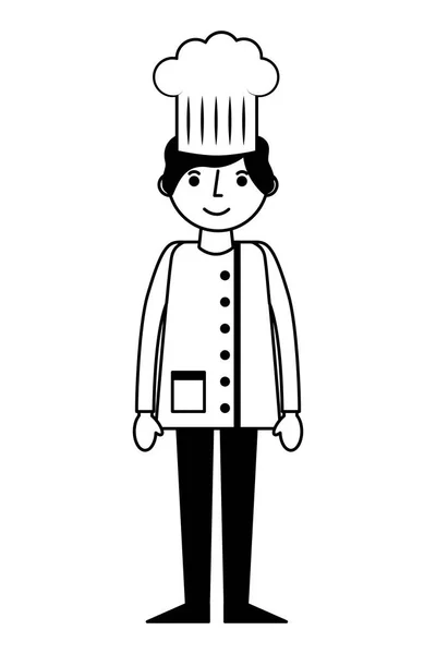 Ресторан шеф-кухар аватар персонаж — стоковий вектор