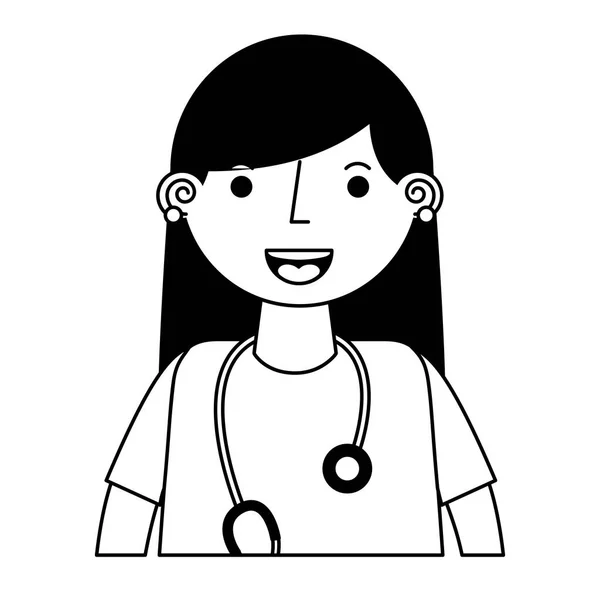 แพทย์หญิงตัวละครอวตาร — ภาพเวกเตอร์สต็อก