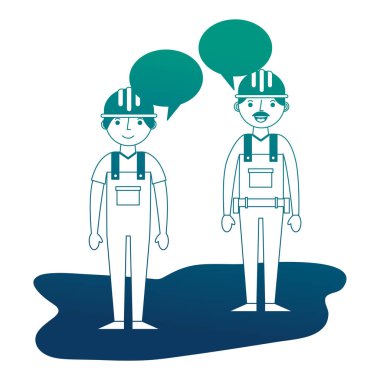 konuşurken tulum işçi İnşaat