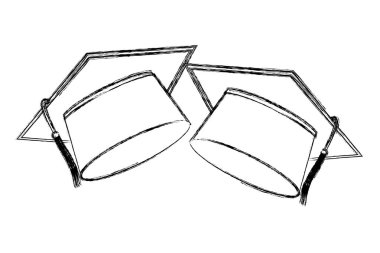 iki okul mezuniyet şapka aksesuarları