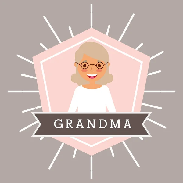 Kakek-nenek hari orang - Stok Vektor