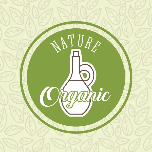 Nourriture nature biologique — Image vectorielle