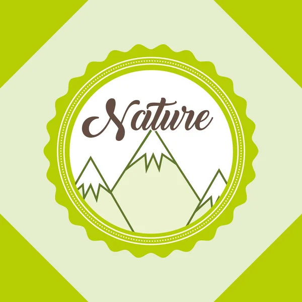 Nourriture nature biologique — Image vectorielle