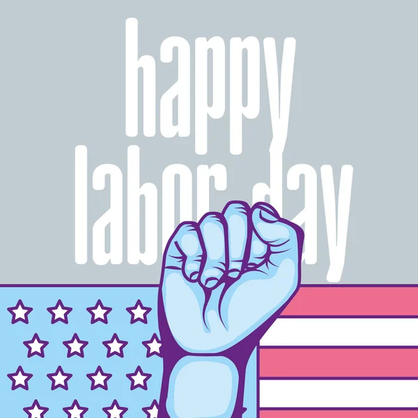 День труда в Америке — стоковый вектор