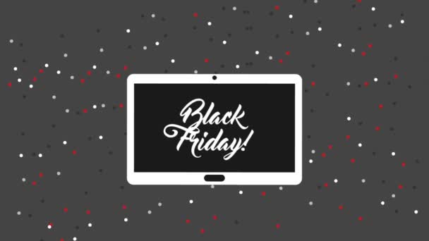 Black Friday Wyprzedaż — Wideo stockowe