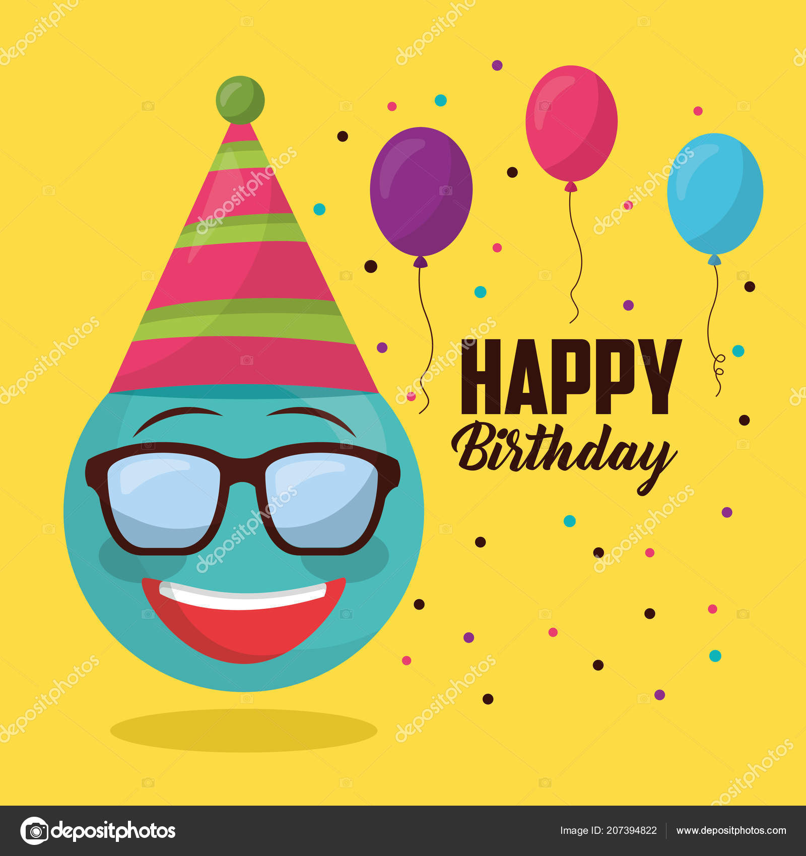Joyeux Anniversaire Carte Image Vectorielle Par Yupiramos C Illustration Joyeux Anniversaire Carte Image Vectorielle Par Yupiramos C Illustration