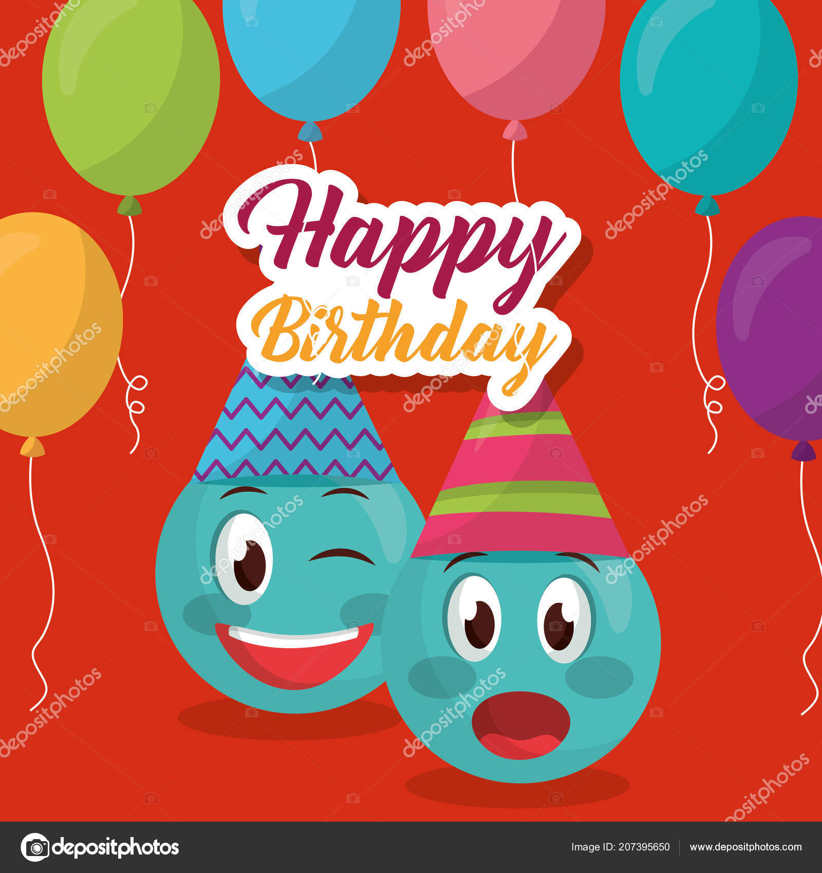 Joyeux Anniversaire Carte Image Vectorielle Yupiramos C Joyeux Anniversaire Carte Image Vectorielle Yupiramos C