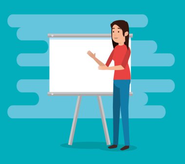 eğitim kurulu olan öğretmen kadın