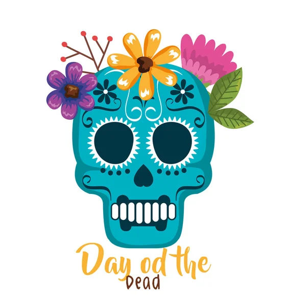 gün çiçek dekorasyonu ile ölü maskesi