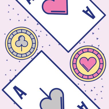 Casino as kartı fişleri servet oyun görüntü