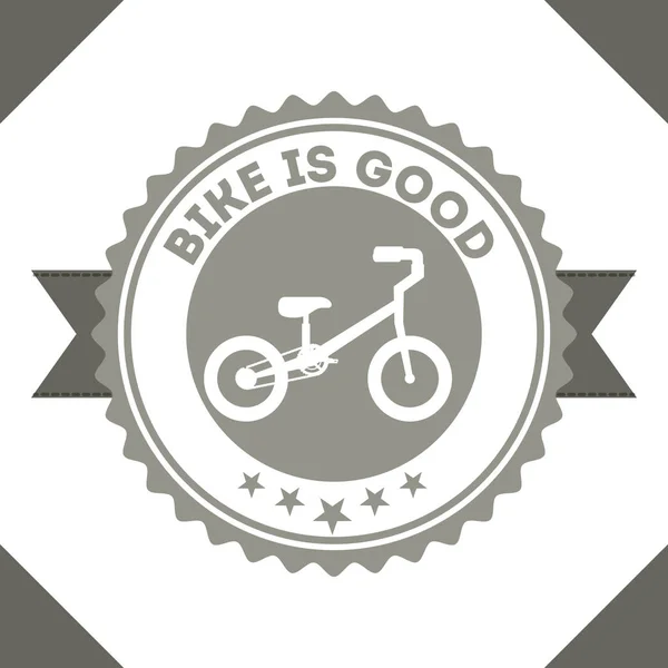 Jazda na rowerze jest dobry projekt styl wizytówkowy — Wektor stockowy