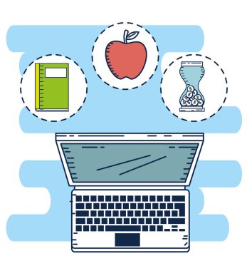 Hatta dizüstü bilgisayar ile eğitim