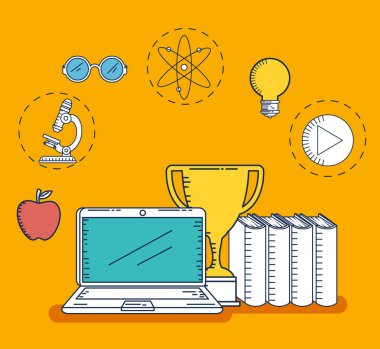 Hatta dizüstü bilgisayar ile eğitim