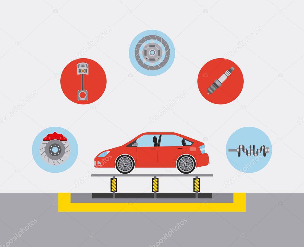 automotive industry car production conveyor spare parts