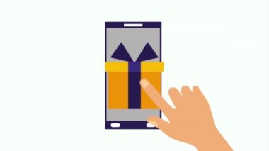 smartphone online hediye dokunmadan el