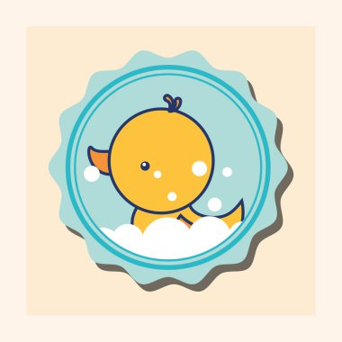 lastik ördek kabarcıklar afiş banyo oyuncak