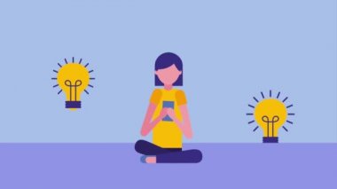 insanlar iş animasyon