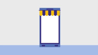 Online alışveriş animasyon