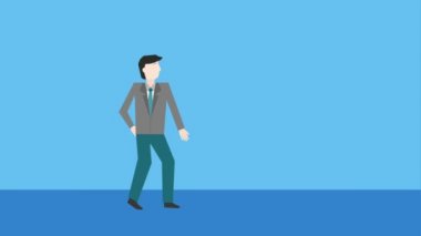 el iş oklarla yukarı sallayarak işadamı