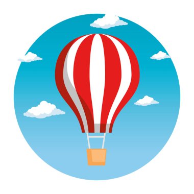 uçan balon hava sıcak
