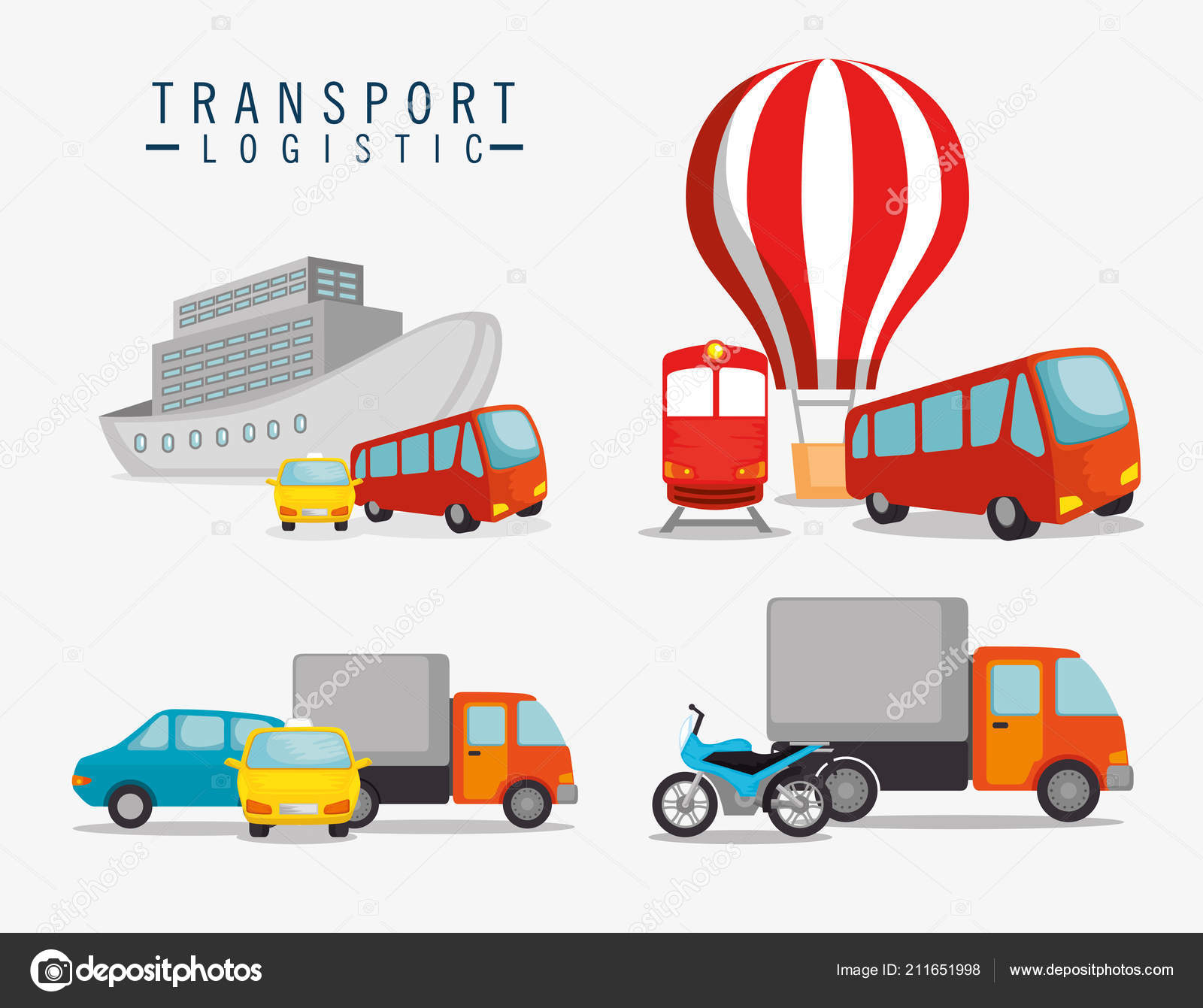 Ensemble de vecteurs de transport de voitures différentes . Vecteur par  ©luplupme.gmail.com 139941394