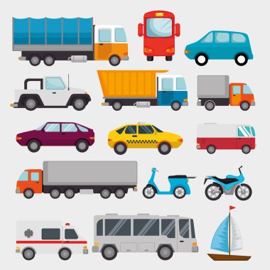 Taşıma Lojistik araçlar kümesi