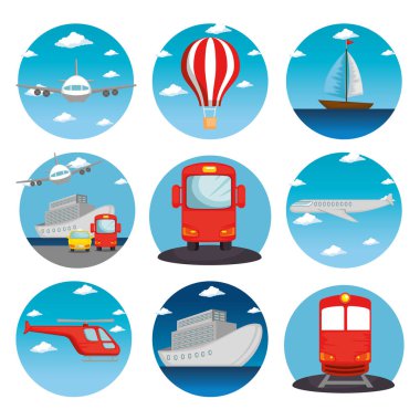 Taşıma Lojistik araçlar kümesi