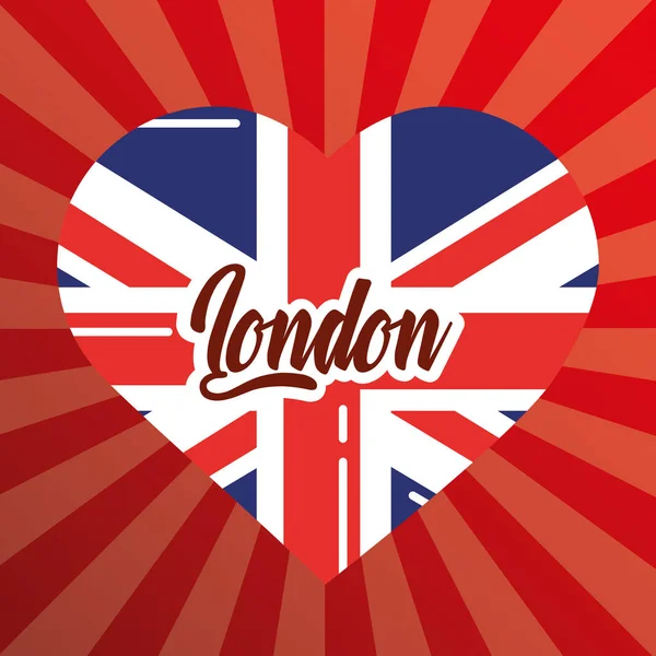 Visitar Londres viagem —  Vetores de Stock