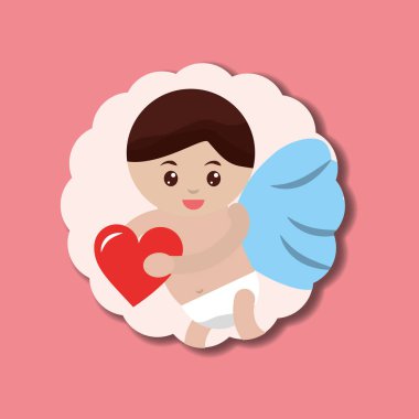 Sevgililer günü aşk kartı