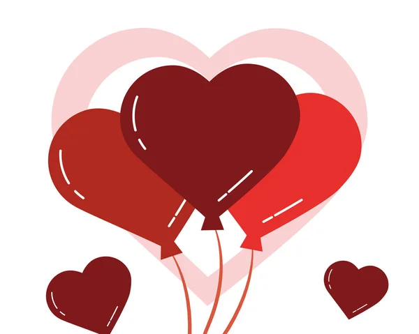 Valentinky den lásky — Stockový vektor
