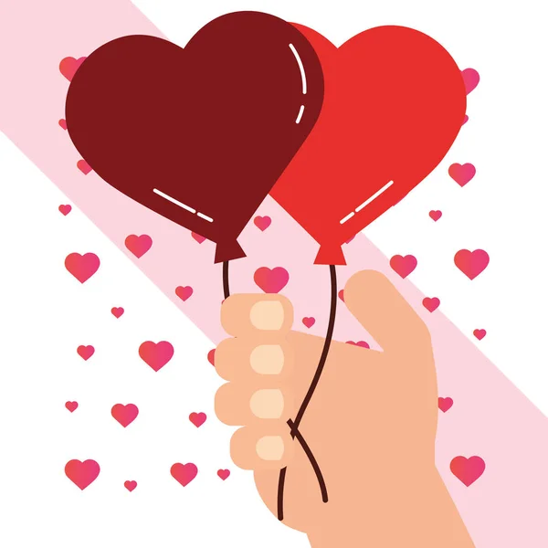 День Валентина любов — стоковий вектор