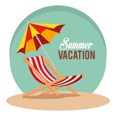 yaz tatil plaj sandalyesi ile