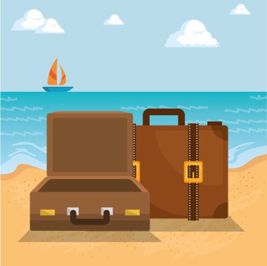 yaz tatillerini bavul ile