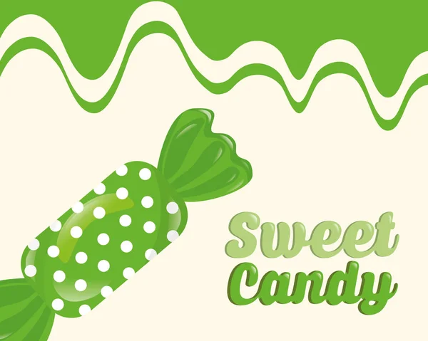 Tatlı şeker kavramı — Stok Vektör